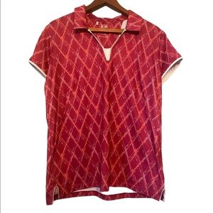 Adidas ClimaLite Pink Women’s Golf Shirt